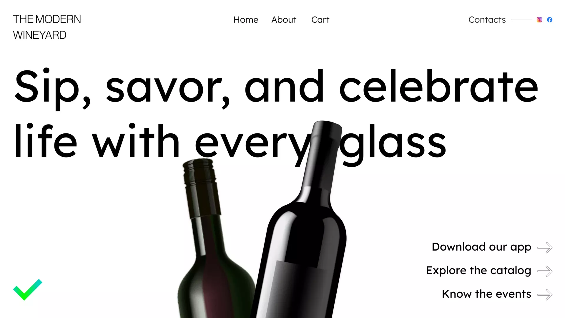 winery website taskick